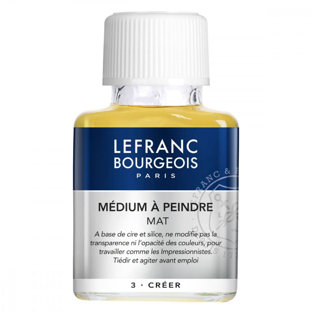 Médium para Pintura Óleo Fosco Lefranc & Bourgeois 75ml